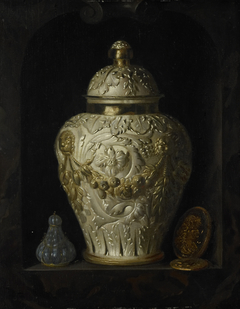 Still Life with a Covered Beaker by Pieter Gerritsz van Roestraten