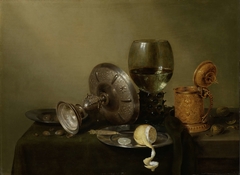 Still Life with gilt Beer Tankard by Willem Claesz Heda