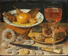 Still Life with Sweetmeats by Georg Flegel