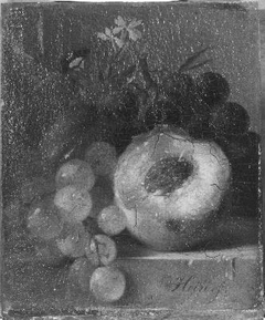 Stilleven met fruit by Hendrik Jan Hein