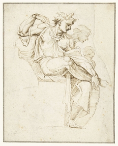 Studie van Matthan by Michelangelo