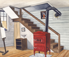 Studio Interior by George Ault