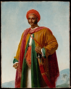 Study for "Portrait of an Indian" by Anne-Louis Girodet de Roussy-Trioson