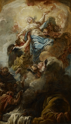 Study for the Assumption of the Virgin by Jean-Baptiste-Henri Deshays