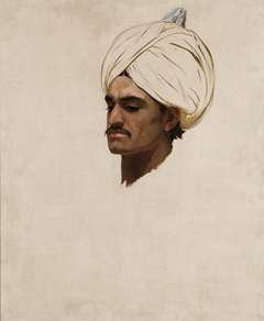 Study of an Arab's Head by Stanisław Chlebowski