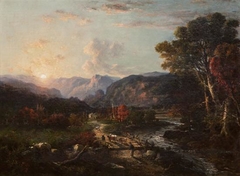 Sunrise, White Mountains, New Hampshire by George Loring Brown