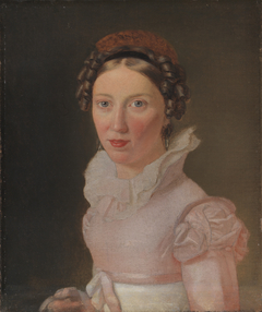 Suzanne Juel. The Artist's Sister-in-Law and later to Become his Third Wife by Christoffer Wilhelm Eckersberg