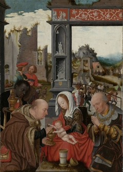 The Adoration of the Magi by Jan Jansz Mostaert