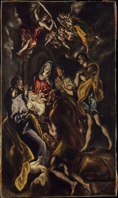 The Adoration of the Shepherds by El Greco