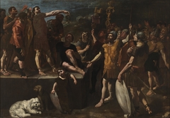 The Allocution of a Roman Emperor by Giovanni Lanfranco