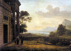 The Banishment of Hagar by Claude Lorrain