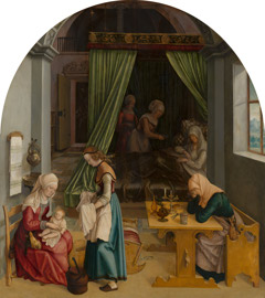 The Birth of Mary by Hans von Kulmbach