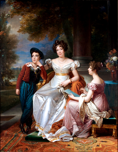 The comtesse du Cayla and her two children by François Gérard