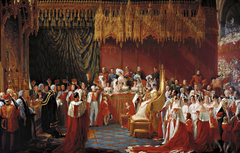 The Coronation of Queen Victoria in Westminster Abbey, 28 June 1838 by George Hayter