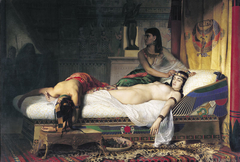 The Death of Cleopatra by Jean-André Rixens