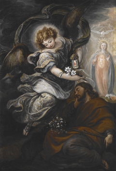 The Dream of St. Joseph by Francisco Rizi