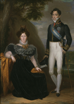 The Duke and Duchess of San Fernando de Quiroga by Rafael Tejeo