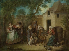 The Four Ages of Man: Old Age by Nicolas Lancret