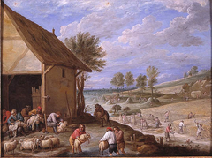 The Four Seasons (Summer) by David Teniers the Younger