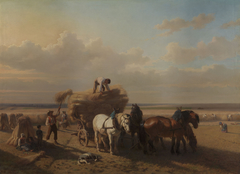 The Gathering of the Harvest by Charles Tschaggeny