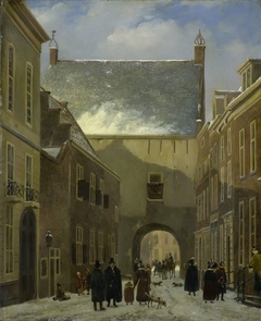 The Gevangenpoort, The Hague by Johannes Adrianus van der Drift