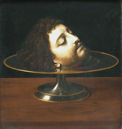 The Head of Saint John the Baptist on a Charger by Andrea Solari