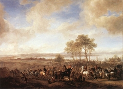 The Horse Fair by Philips Wouwerman