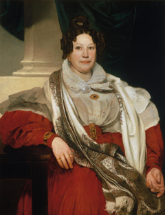 The innkeeper Barbara Meyer by Johann Baptist Reiter