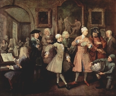 The Levée by William Hogarth