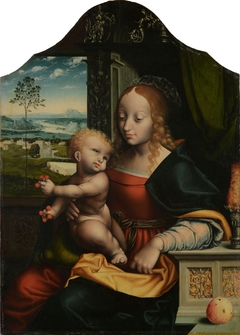 The Madonna with the cherries by Joos van Cleve