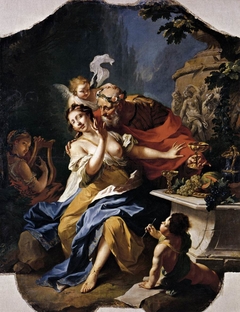 The Mocking of Anacreon by Johann Heinrich Tischbein