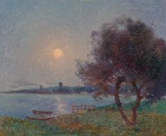 The Moonlit River by Ferdinand du Puigaudeau