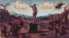 The Myth of Prometheus by Piero di Cosimo