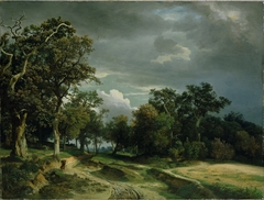 The Path on the Edge of the Wood by Johann Wilhelm Schirmer