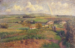 The Rainbow, Pontoise by Camille Pissarro