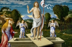 The Resurrection by Girolamo da Santacroce