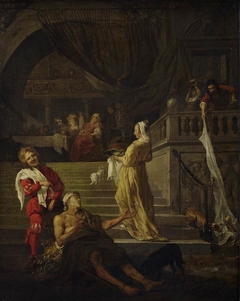 The Rich Man and Lazarus by Gabriël Metsu