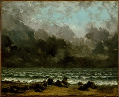 The Sea by Gustave Courbet