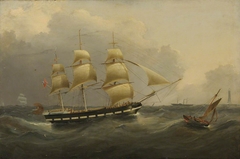 The ship 'Annie Jane' by Joseph Heard