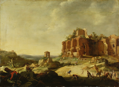 The Stoning of St. Stephen by Bartholomeus Breenbergh