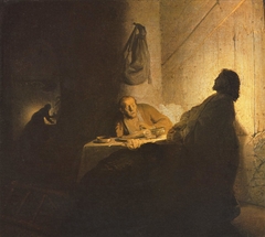 The Supper at Emmaus by Rembrandt