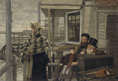 The Three Crows Inn, Gravesend by James Tissot