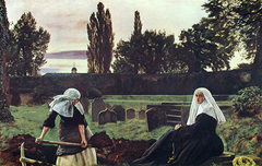 The Vale of Rest by John Everett Millais