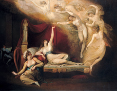 The Vision of Catherine of Aragon by Johann Heinrich Füssli