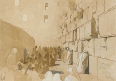 The Wailing Wall by Carl Haag