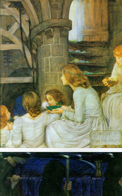 The Wise and Foolish Virgins by Eleanor Fortescue-Brickdale