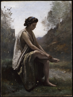 The Wounded Eurydice by Jean-Baptiste-Camille Corot