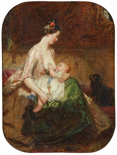 The Young Mother by Ford Madox Brown