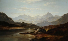 Thirlmere looking towards Helvellyn by Charles Leslie