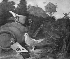 Three Pigeons by Jacomo Victors